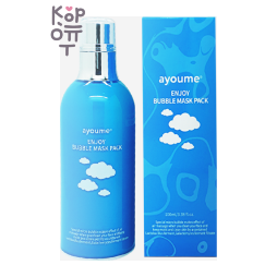 Ayoume Enjoy Bubble Mask Pack — Пузырьковая очищающая маска для лица, 100 мл