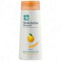 LION Shokubutsu Monogatari Natural & Healthy Skin - Крем-гель для душа 200мл.