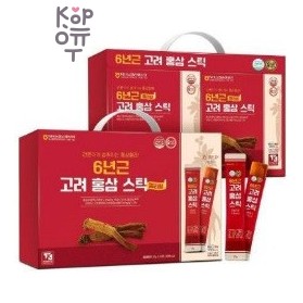 HNS Red Ginseng Jelly Stick — Корейский 6-летний женьшень в стиках, 20 г × 26 шт