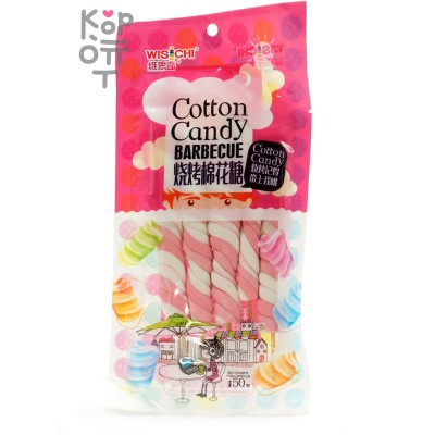 Маршмеллоу Wichi Cotton Candy Barbecue - Зефир фруктовое барбекю 