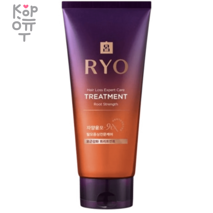 Ryo 9EX Hair Loss Expert Care Root Strength - Маска для волос укрепляющая корни 330мл., купить с доставкой на дом фото 1 &mdash; Корейские товары для всей семьи(КорОпт)