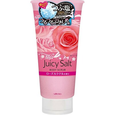 UTENA Juicy Salt Скраб для тела на основе соли с ароматом розы 300гр.