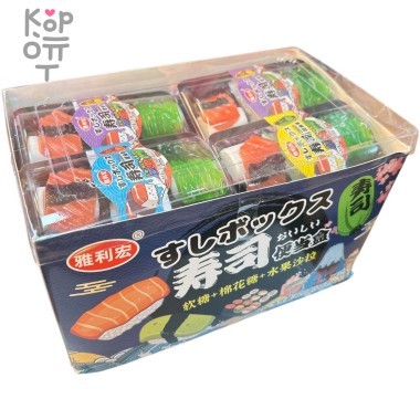 Жевательный фруктовый мармелад Zheng Pop Rocks Суши сет - Токио — Корейские товары для всей семьи(КорОпт)