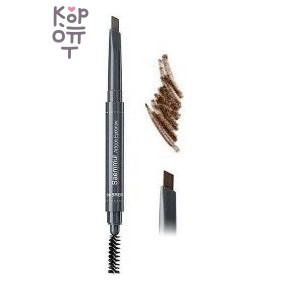 The Saem Saemmul Artlook Eyebrow 01 Brown — автоматический карандаш для бровей, коричневый, 0,2 г, 1 шт