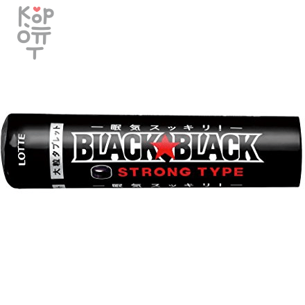 Lotte Black Black Tablet - Большая таблетка Холода (холодок), 32гр.