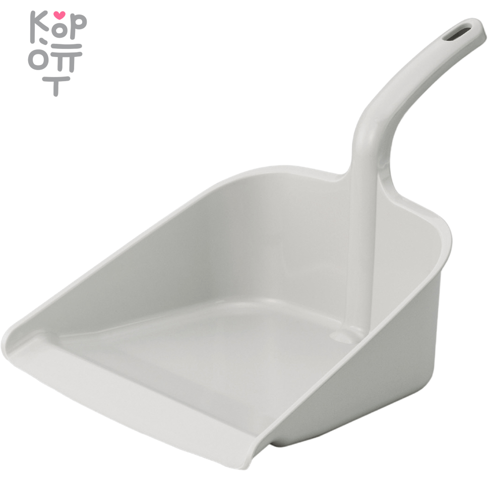 INOMATA PLASTIC Dust Pan Deep Gray - Совок хозяйственный глубокий СЕРЫЙ  (25,1Ш × 32,2Д × 20,3В см) по цене 259 руб. в интернет магазине Корейские  товары для всей семьи(КорОпт)