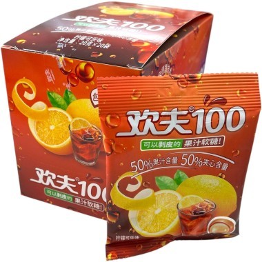 Жевательный фруктовый мармелад Счастливый муж - с фруктовым соком и вкусом Лимона &mdash; Корейские товары для всей семьи(КорОпт)