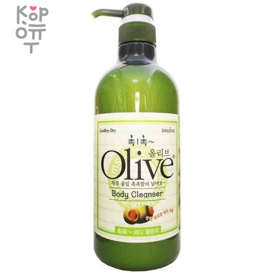 OLIVE Гель для душа с экстрактом оливы (для сухой кожи) 750мл., купить с доставкой на дом фото 1 &mdash; Корейские товары для всей семьи(КорОпт)