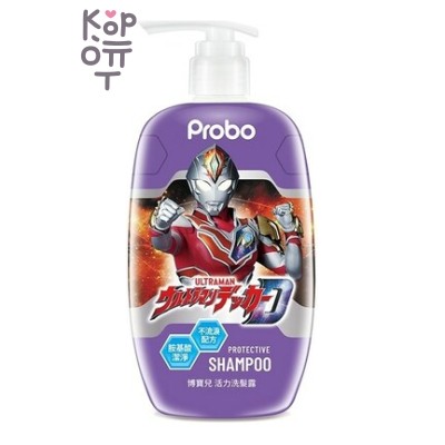PROBO Protective Shampoo Ultraman - Защитный шампунь Ультрамен для детей с экстрактом Чёрного Овса, 500мл.