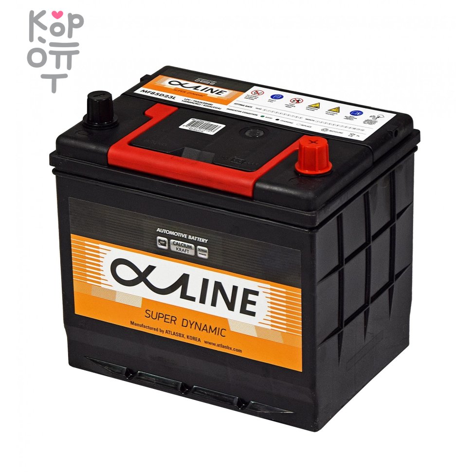 Аккумулятор AlphaLINE SD+ 85D23 L/R, 70A D23 , купить с доставкой на дом фото 1 — Корейские товары для всей семьи(КорОпт)