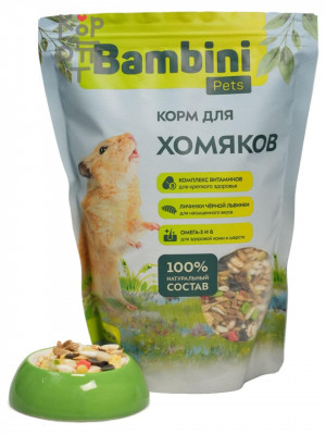 Bambini Pets Корм для хомяков