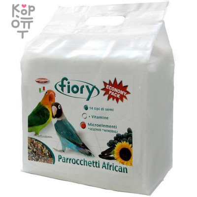 FIORY корм для средних попугаев Parrocchetti African 3,2 кг