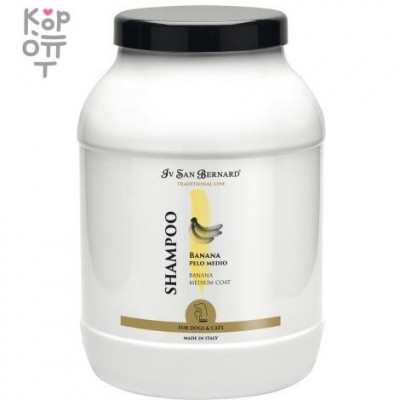 ISB Traditional Line Banana Шампунь для шерсти средней длины 3 л