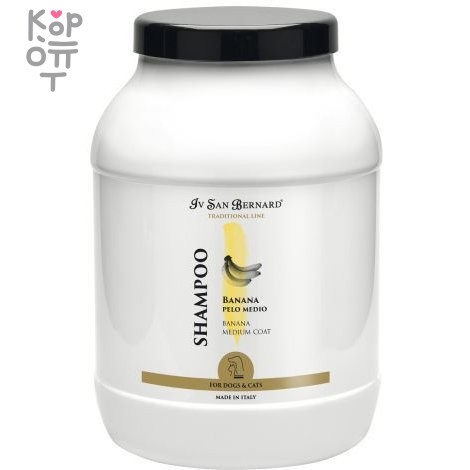 ISB Traditional Line Banana Шампунь для шерсти средней длины 3 л