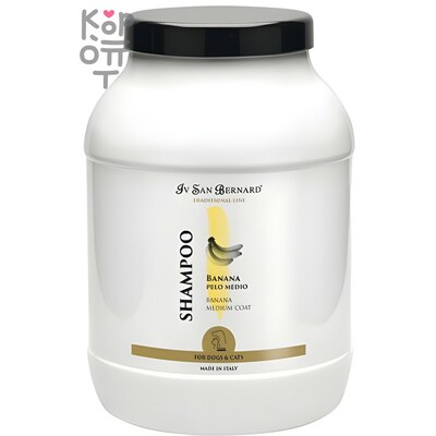 ISB Traditional Line Banana Шампунь для шерсти средней длины 3л.