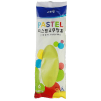 Clean Wrap Pastel Rubber Gloves - Перчатки из натурального латекса, салатовые.