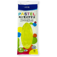 Clean Wrap Pastel Rubber Gloves - Перчатки из натурального латекса, салатовые.