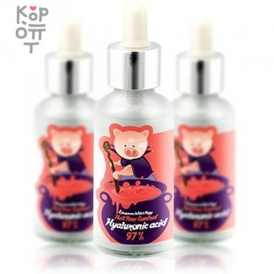 Elizavecca Witch Piggy Hell Pore Control Hyaluronic Acid 97% - Ампульная сыворотка с гиалуроновой кислотой, 50мл.