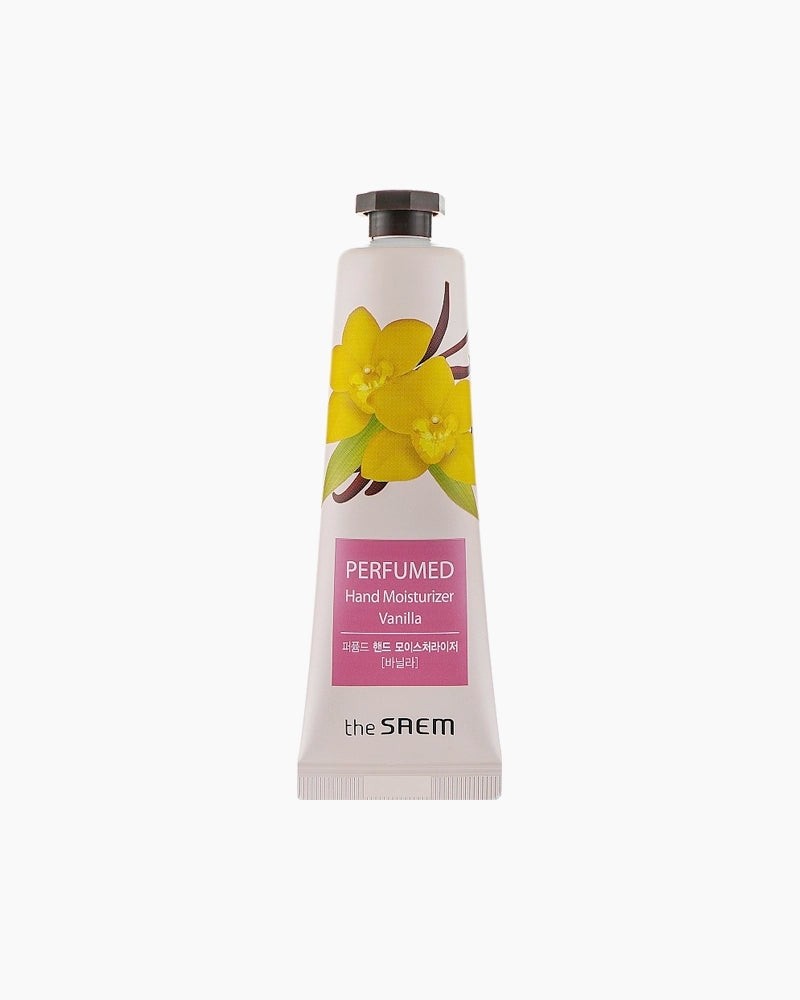 The Saem Perfumed Hand Moisturizer Vanilla — Парфюмированный увлажняющий крем для рук «Ваниль», 30 миллилитров