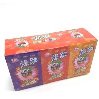 Карамель шипучка-взрывашка Popping Candy со вкусами сладкого апельсина, клубники и винограда, 150гр.