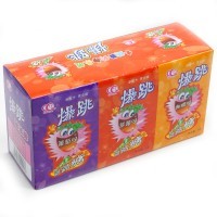 Карамель шипучка-взрывашка Popping Candy со вкусами сладкого апельсина, клубники и винограда, 150гр.