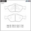 PF-5495/SN901 ADVICS - Тормозные колодки  фото 2 &mdash; Корейские товары для всей семьи(КорОпт)