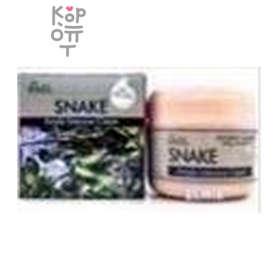 Ekel Ampoule Intensive Cream Snake - Крем для лица с пептидом змеи 100 g