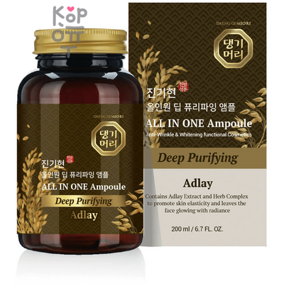Daeng Gi Meo Ri All In One Deep Purifying Ampoule Adlay - Мякая очищающая ампула с экстраком Адлая и комплексом трав 200мл. 