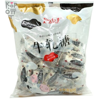 Конфетки Jinda Молочная нуга с Арахисом &quot;Коровка&quot;, 500гр. — Корейские товары для всей семьи(КорОпт)