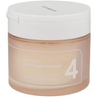 Numbuzin No.4 Pore Zero Peeled Egg Toner Pad - Очищающие тонер-пэды 190мл./70шт.