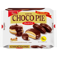 Lotte Choco Pie Party Pack Original - Пирожное Чоко Пай Оригинальное "Гостеприимная вечеринка", 9шт., 279гр.