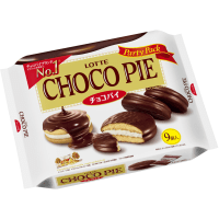Lotte Choco Pie Party Pack Original - Пирожное Чоко Пай Оригинальное "Гостеприимная вечеринка", 9шт., 279гр.