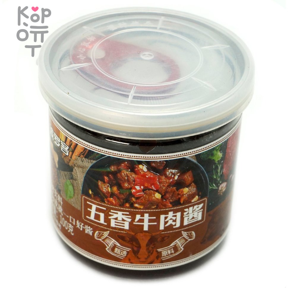 Shandong Beef Sauce - Соус-заправка с пряной говядиной, 100гр., купить с доставкой на дом фото 1 — Корейские товары для всей семьи(КорОпт)