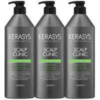 Kerasys Scalp Clinic Protein Shampoo - Протеиновый шампунь для глубокого очищения чувствительной кожи головы, 600мл.