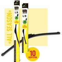 LIVCAR Wiper All Season LCDV - Щётка стеклоочистителя бескаркасная всесезонная 