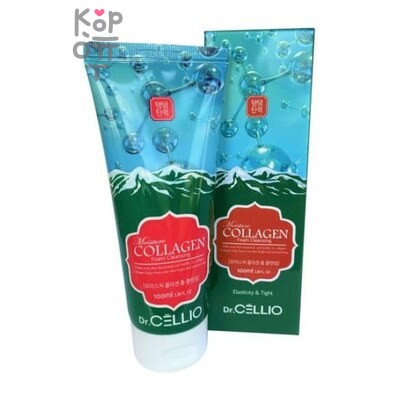 CELLIO G70 MOISTURE COLLAGEN FOAM CLEANSING, Dr — Пенка, для лица с коллагеном, 100 г