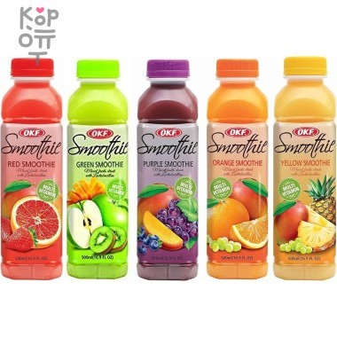 OKF Smoothie - Напиток смузи 500мл. &mdash; Корейские товары для всей семьи(КорОпт)