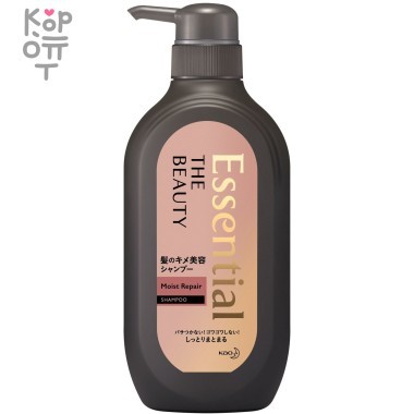 KAO Essential The Beauty Moisture Repair Shampoo - Увлажняющий шампунь для поврежденных волос с цветочным ароматом — Корейские товары для всей семьи(КорОпт)