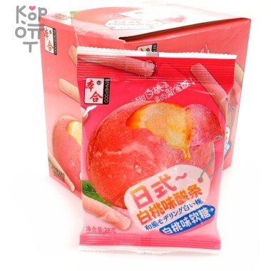 Жевательные конфеты Benhefood в японском стиле со вкусом Персика — Корейские товары для всей семьи(КорОпт)