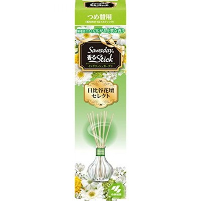023471 "Sawaday Fragrant Stick" Освежитель воздуха для дома (с палочками) с ароматом садовых цветов (зап. блок) 70мл