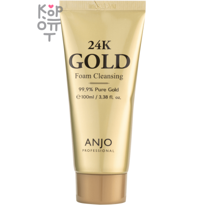 ANJO 24K Gold Cleansing Foam - Пенка для умывания с Золотом 180мл. 