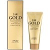 ANJO 24K Gold Cleansing Foam - Пенка для умывания с Золотом 180мл. , купить с доставкой на дом фото 2 &mdash; Корейские товары для всей семьи(КорОпт)