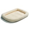 MidWest лежанка Pet Bed флисовая 55х33 см белая фото 1 &mdash; Корейские товары для всей семьи(КорОпт)