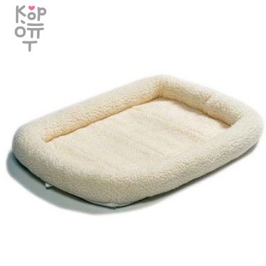 MidWest лежанка Pet Bed флисовая 55х33 см белая &mdash; Корейские товары для всей семьи(КорОпт)