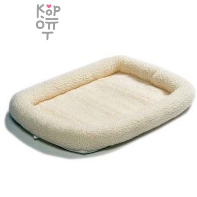 MidWest лежанка Pet Bed флисовая 55х33 см белая