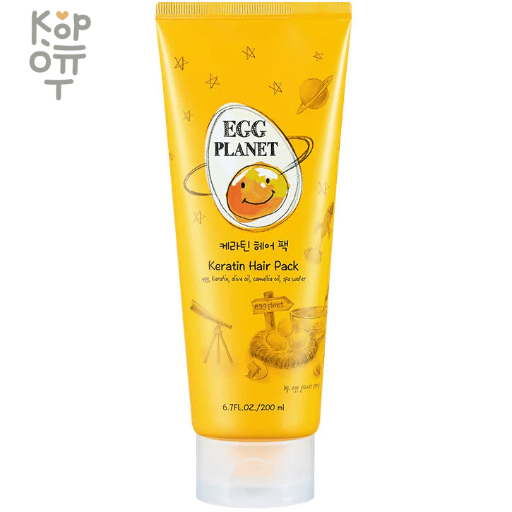 Daeng Gi Meo Ri Egg Planet Keratin Hair Pack - Кератиновая маска для волос 200мл. фото 1 &mdash; Корейские товары для всей семьи(КорОпт)