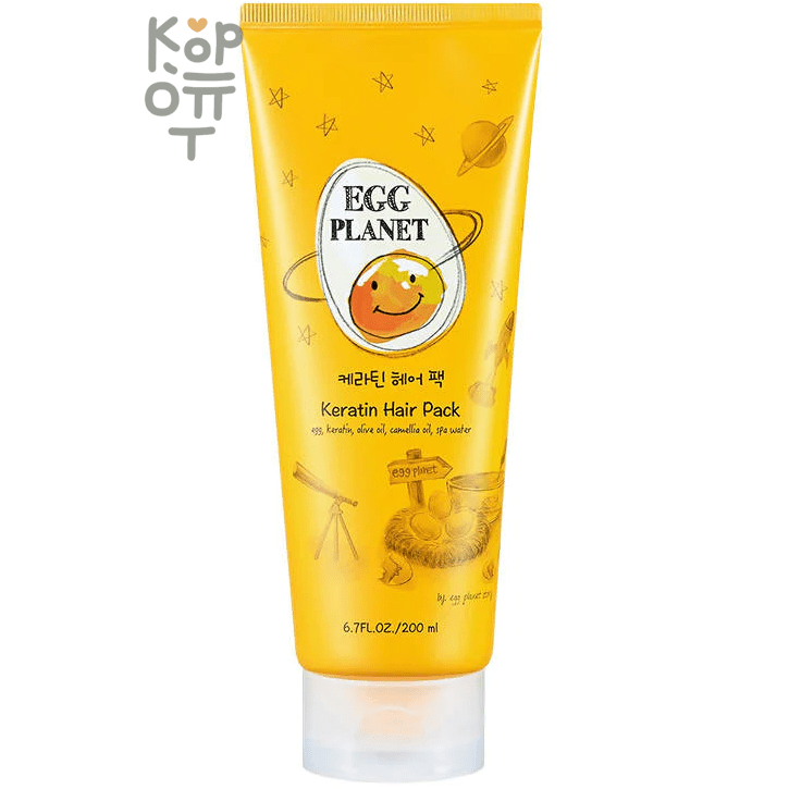 Daeng Gi Meo Ri Egg Planet Keratin Hair Pack - Кератиновая маска для волос 200мл.