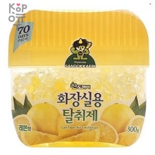 Sandokkaebi Gel Type Air Freshener - Гелевый освежитель воздуха для  туалета 300гр. — Корейские товары для всей семьи(КорОпт)