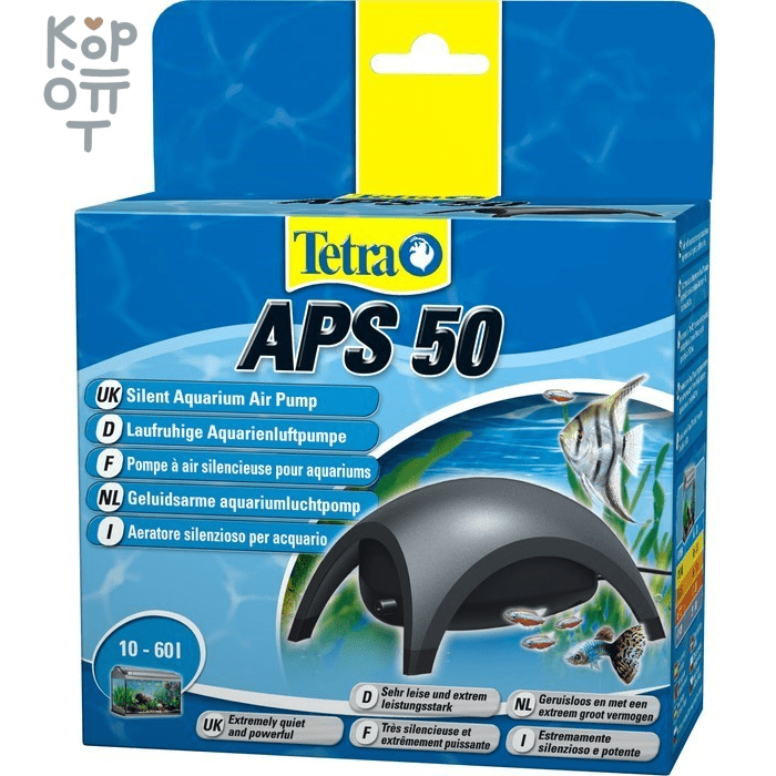 Tetra AРS 50 компрессор для аквариумов 10-60 л фото 1 &mdash; Корейские товары для всей семьи(КорОпт)