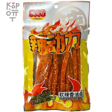 Снэк Yudongli Foods Ядрено-Перченый, 76гр. - Пряный пшеничный снек с пряным вкусом, квадратный &mdash; Корейские товары для всей семьи(КорОпт)